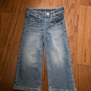 H&M Light Blue Wide-Leg Kids Denim Jeans